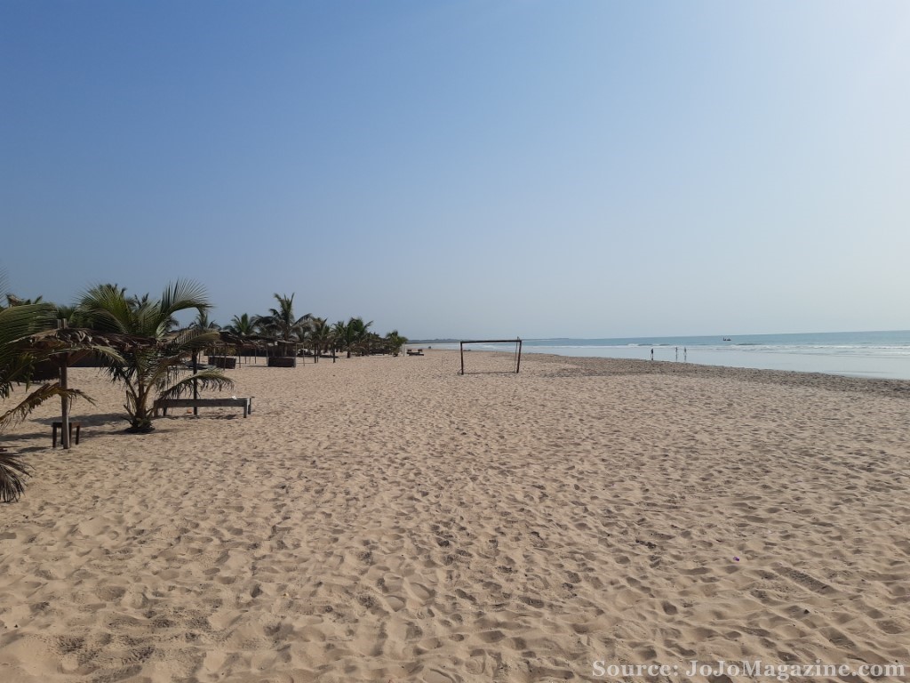 Sanyang Beach, also known as Paradise Beach, in The Gambia